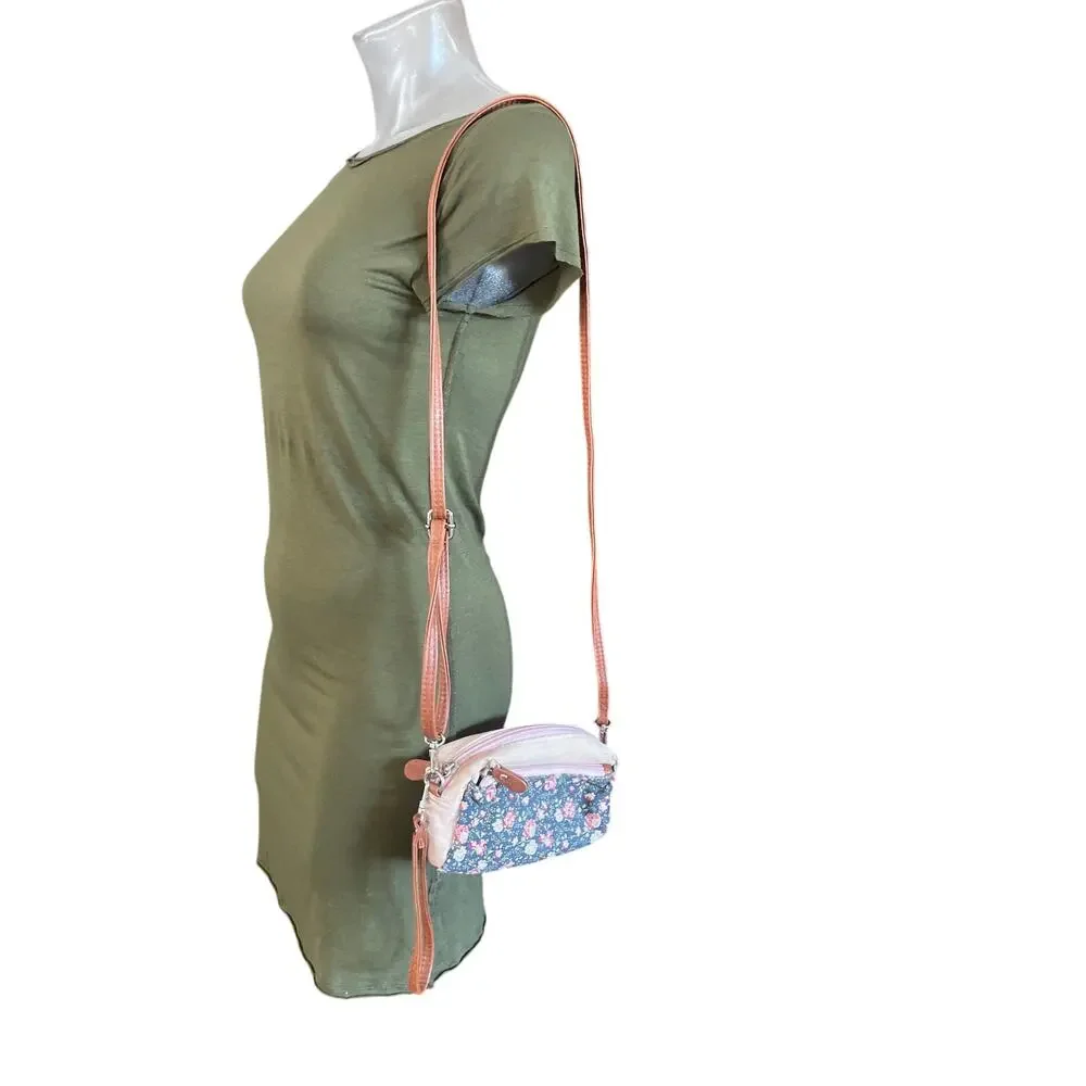 VINTAGE Y2K Floral Crossbody Mini Bag / Purse Payless